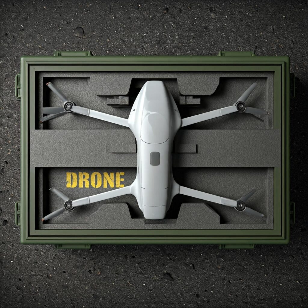 Pianka ochronna na drona